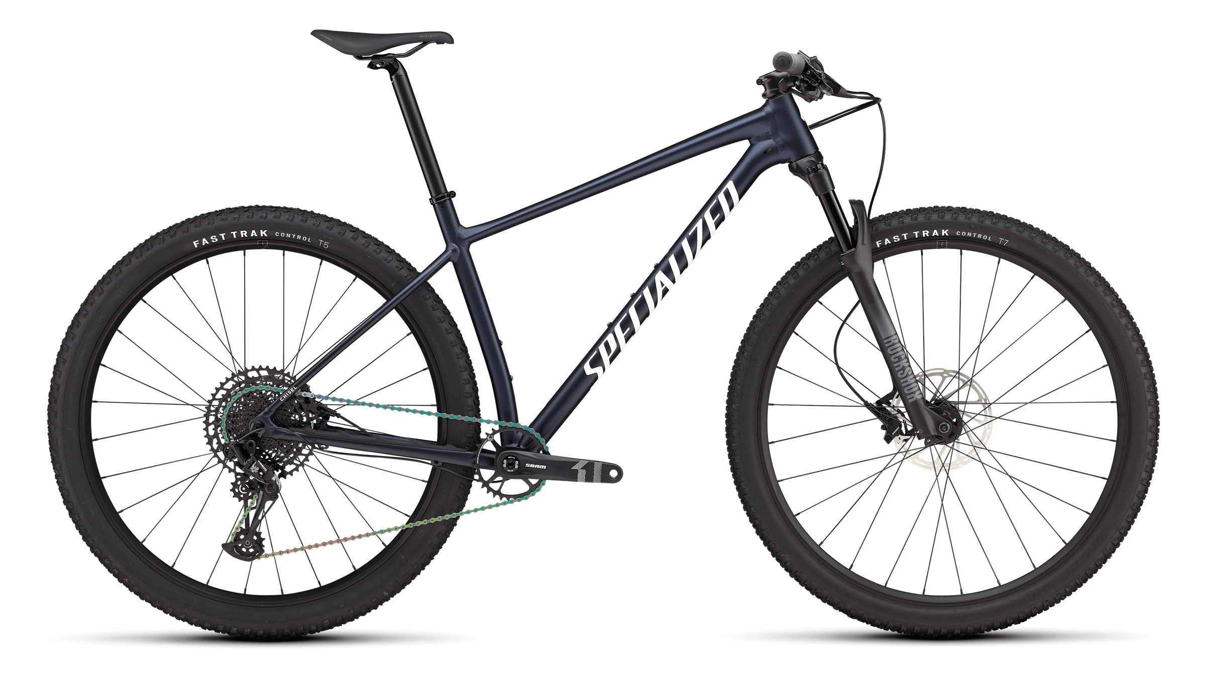 Mountain bike Specialized Chisel Hardtail Comp Gloss Metallic Deep Marine/White