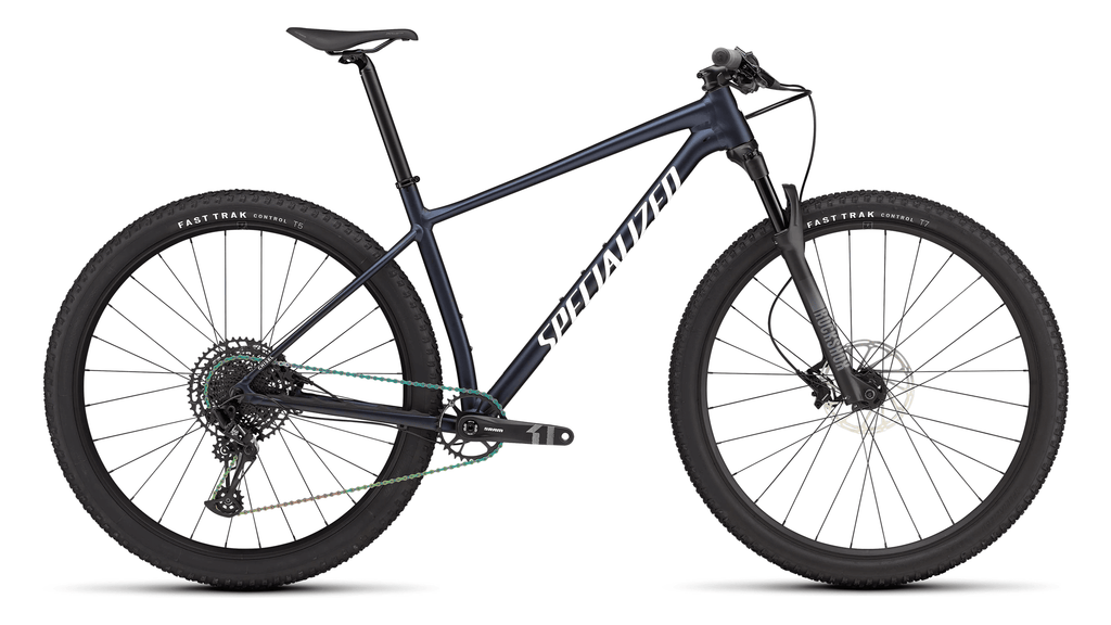 Mountain bike Specialized Chisel Hardtail Comp Gloss Metallic Deep Marine/White