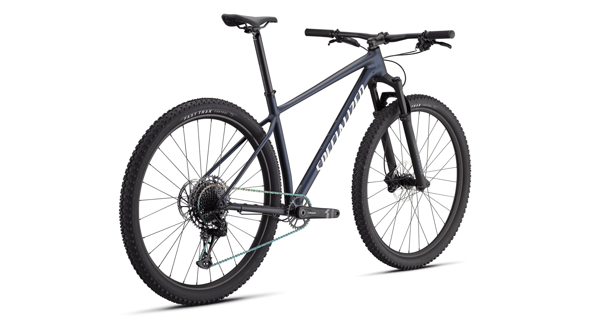 Mountain bike Specialized Chisel Hardtail Comp Gloss Metallic Deep Marine/White
