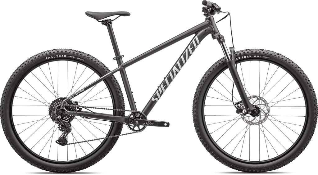Mountain bike Specialized Rockhopper Sport 29 Satin Black Liquid Metal/White