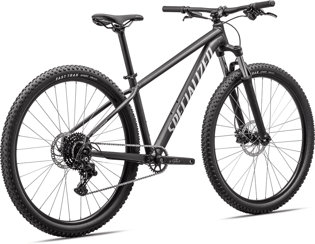 Mountain bike Specialized Rockhopper Sport 29 Satin Black Liquid Metal/White