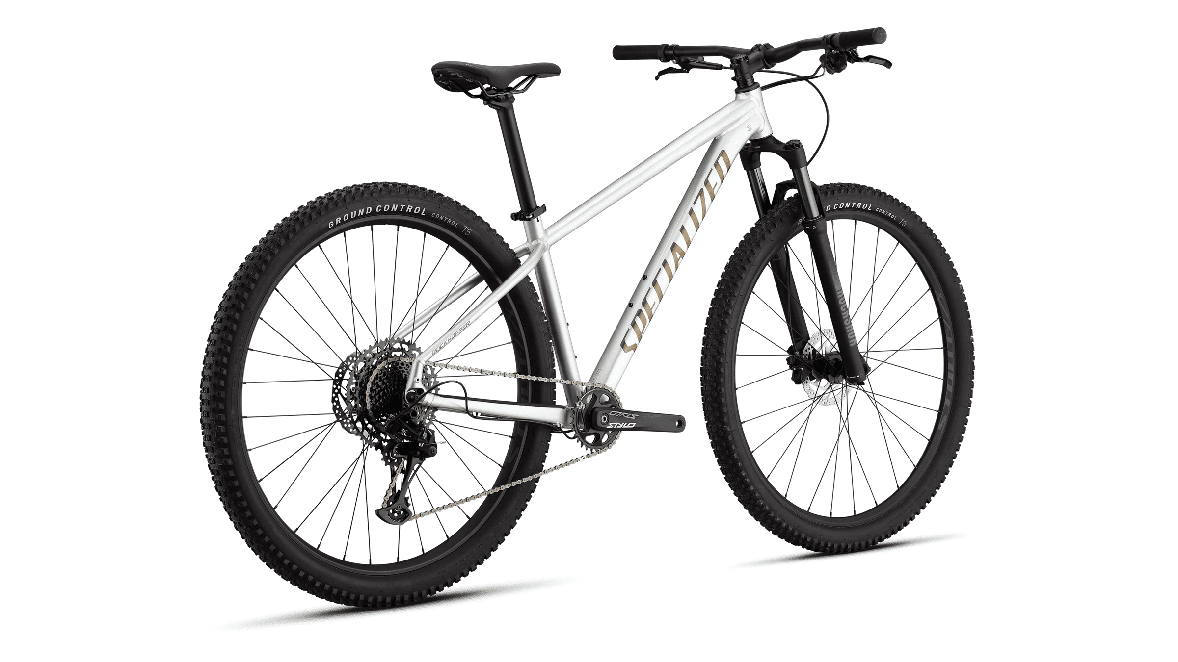 Mountain bike Specialized Rockhopper Expert Gloss Silver Dust/Satin Burnt Gold Metallic