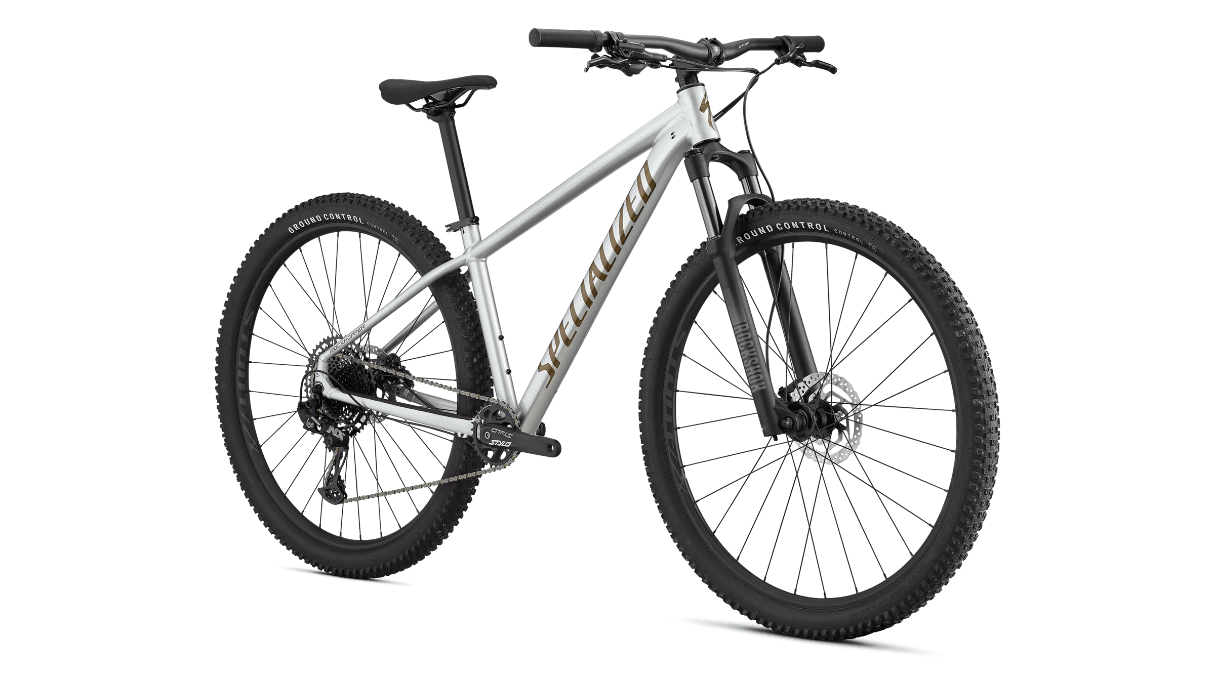 Mountain bike Specialized Rockhopper Expert Gloss Silver Dust/Satin Burnt Gold Metallic