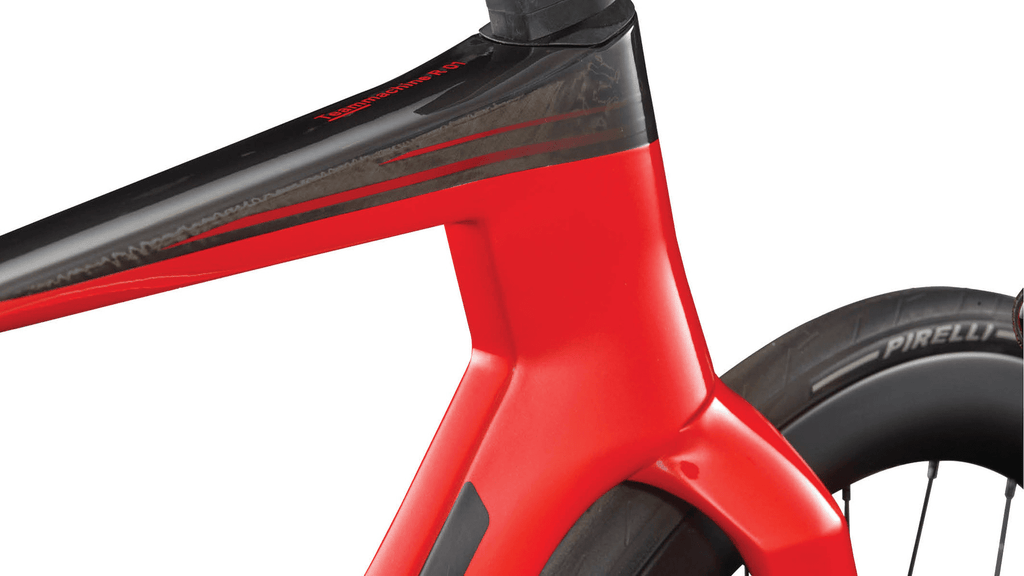 Road bicycle BMC Teammachine R 01 Five Metallic Red/Carbon (2027)