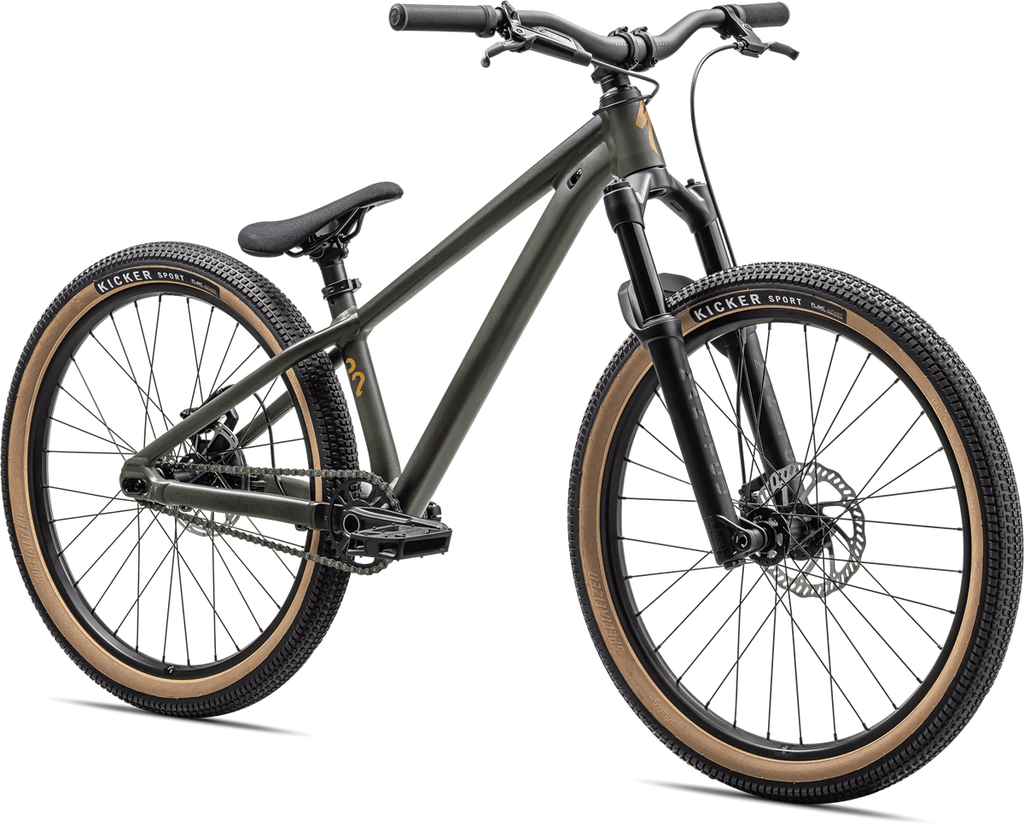 Mountain bike Specialized P.2 24 Satin Dark Moss Overspray/Oak Green