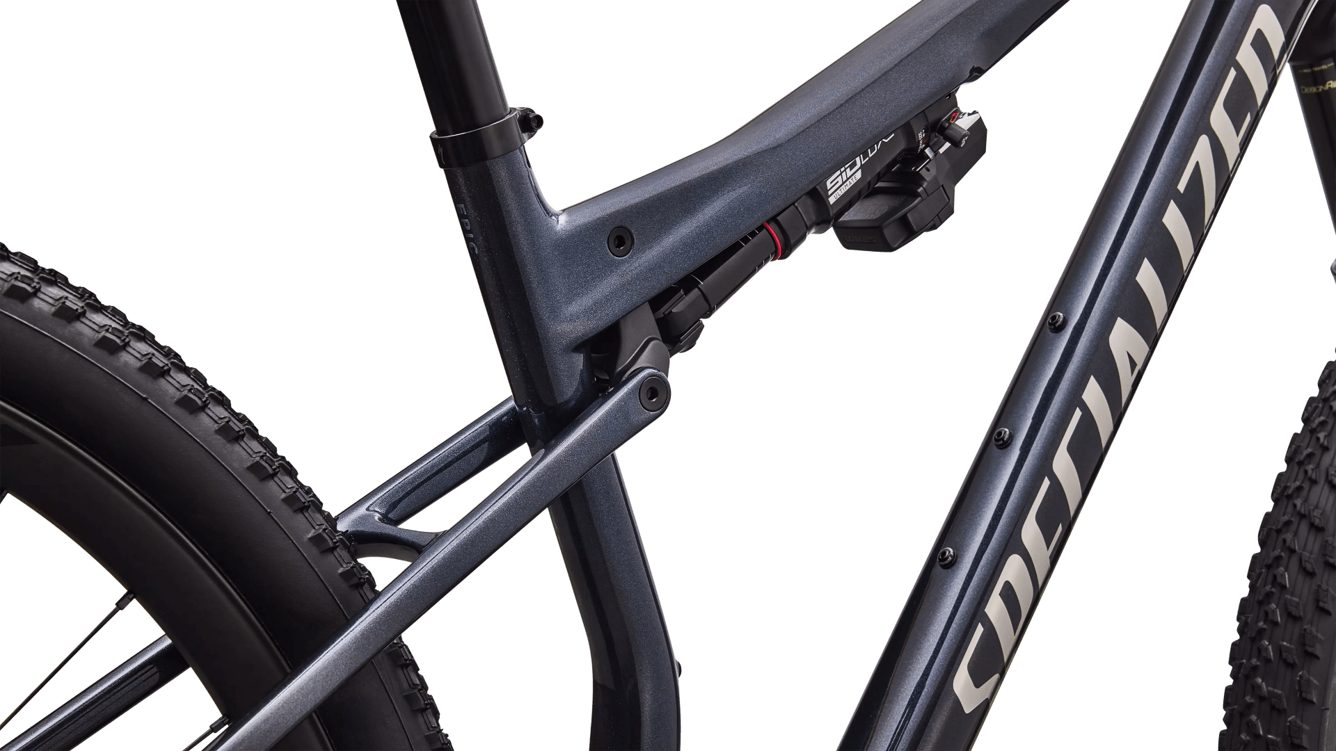 Mountain bike Specialized Epic 9 Pro Gloss Carbon/Chaos Glitter Pearl/Chrome (2027)