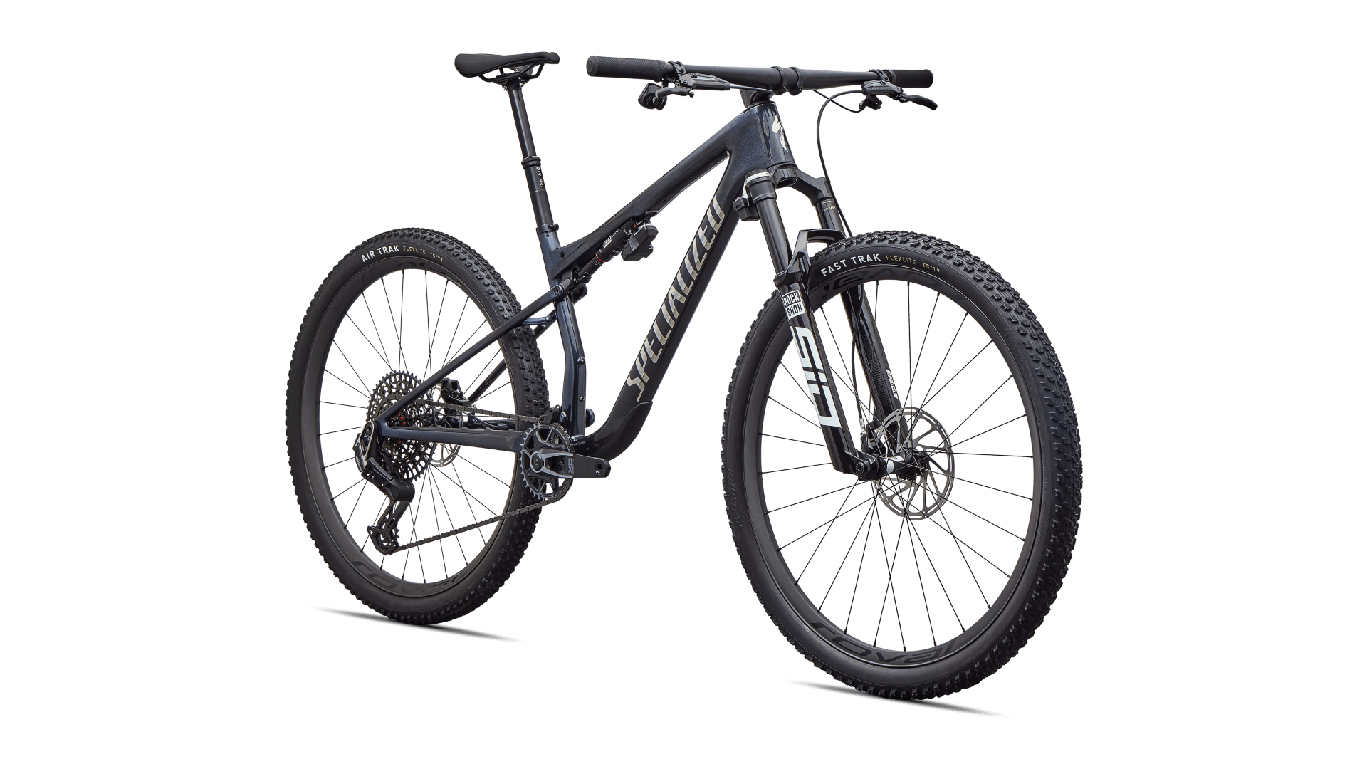 Mountain bike Specialized Epic 9 Pro Gloss Carbon/Chaos Glitter Pearl/Chrome (2027)