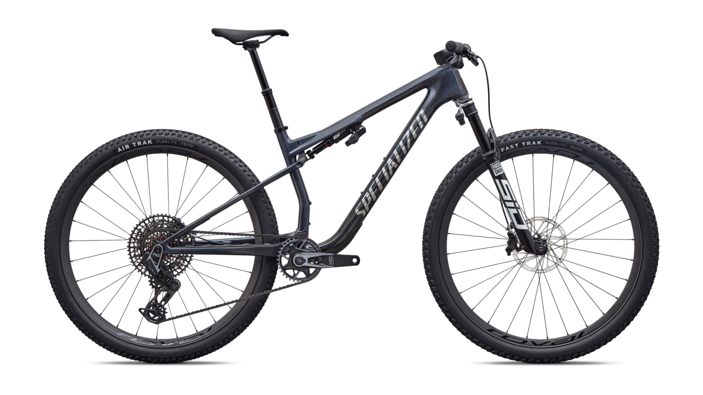 Mountain bike Specialized Epic 9 Pro Gloss Carbon/Chaos Glitter Pearl/Chrome (2027)