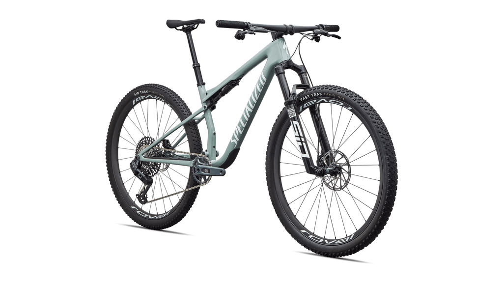 Mountain bike Specialized Epic 9 Expert SRAM GX AXS Gloss Agave Grey/Metallic White Silver (2027)