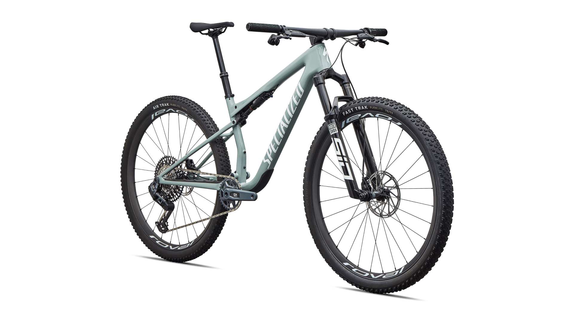 Mountain Bike Specialized Epic 9 Expert SRAM GX AXS Gloss Agave Grey/Metallic White Silver (2027)