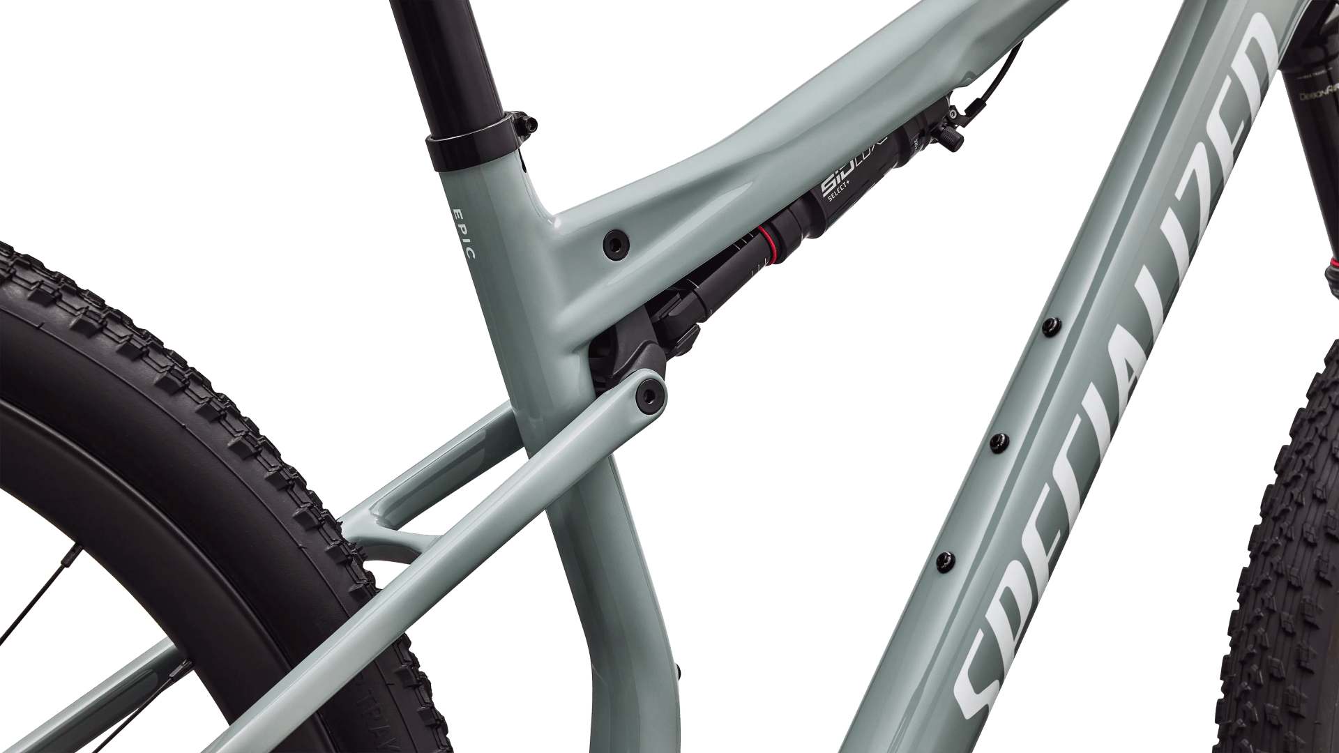 Mountain bike Specialized Epic 9 Expert SRAM GX AXS Gloss Agave Grey/Metallic White Silver (2027)