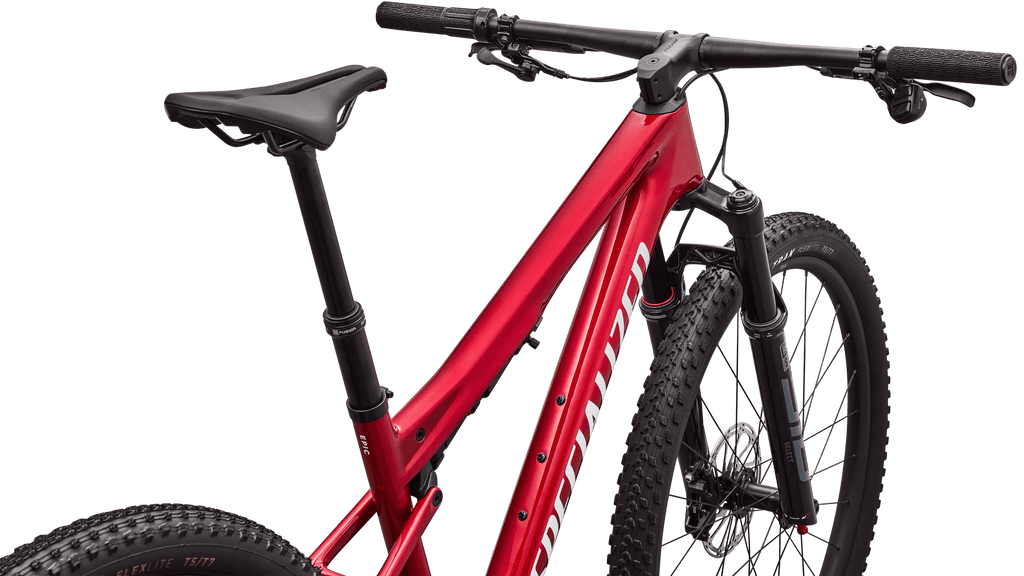 Mountain bike Specialized Epic 9 Comp Gloss Ruby Metallic/Metallic White Silver (2027)