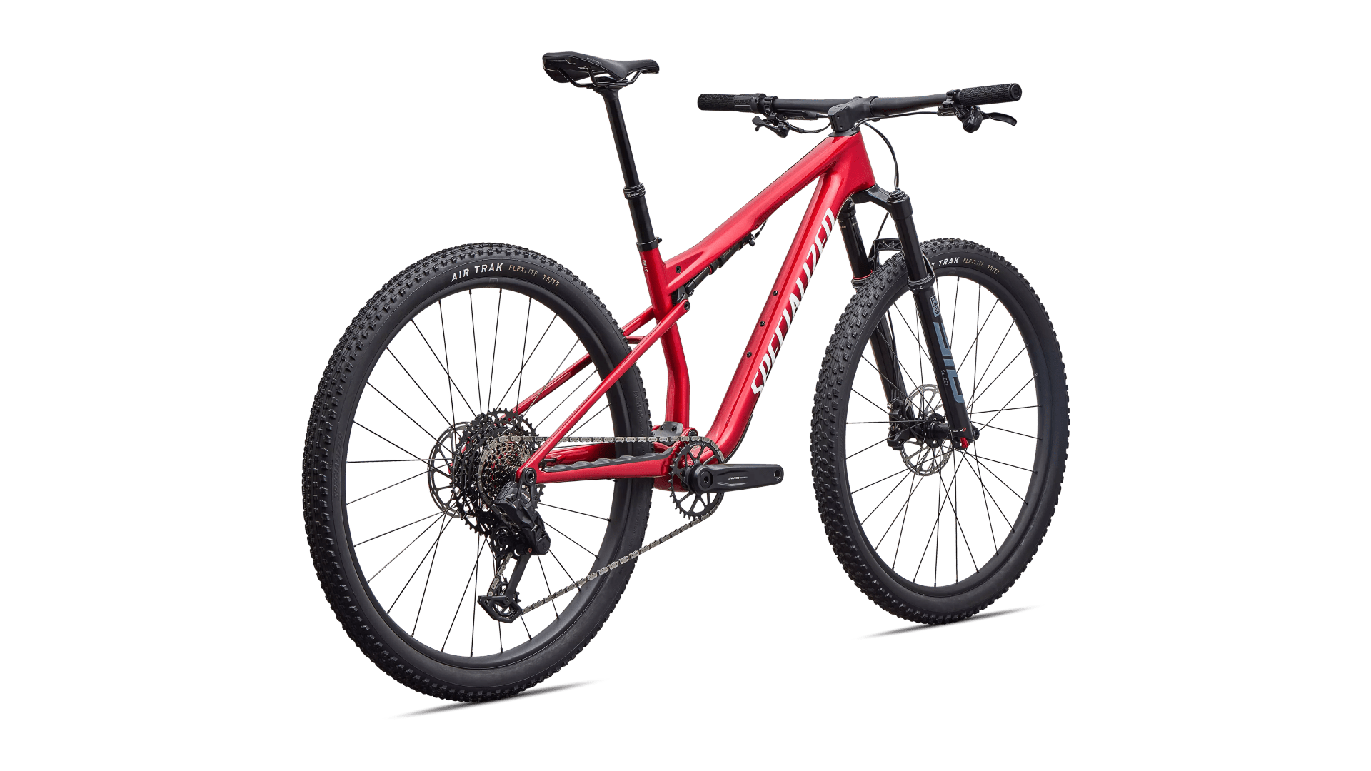 Mountain bike Specialized Epic 9 Comp Gloss Ruby Metallic/Metallic White Silver (2027)
