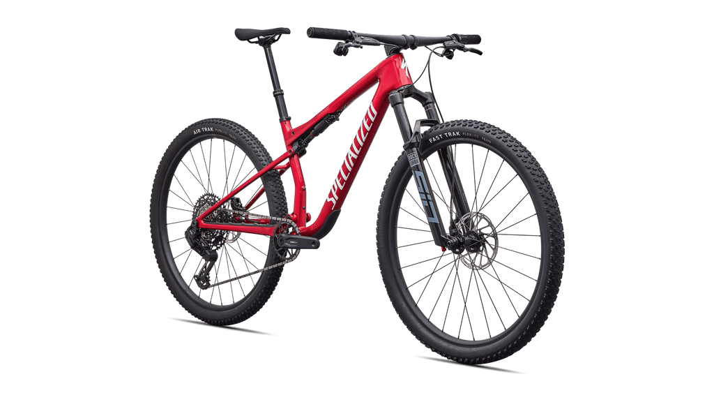 Mountain bike Specialized Epic 9 Comp Gloss Ruby Metallic/Metallic White Silver (2027)
