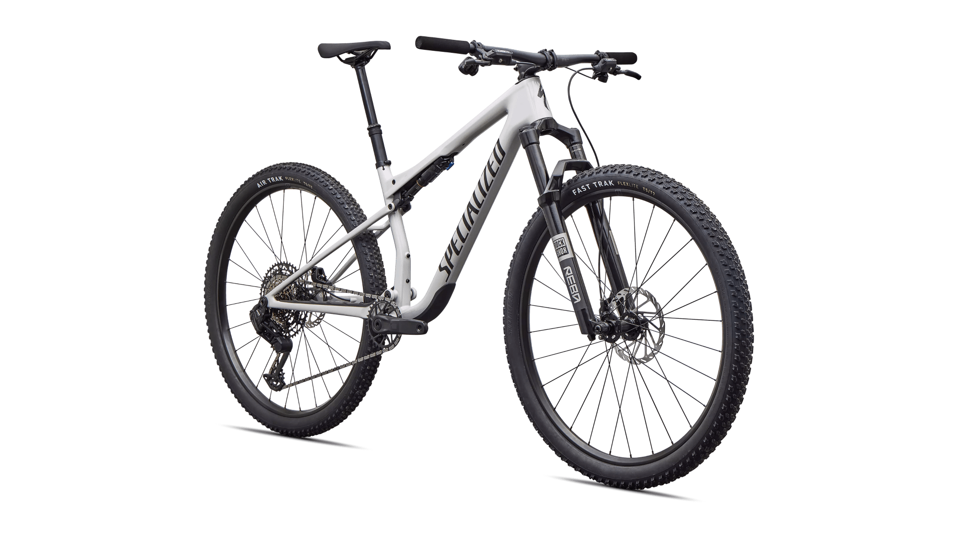 Mountain bike Specialized Epic 9 Sport Gloss Dolomite Metallic/Metallic Obsidian (2027)