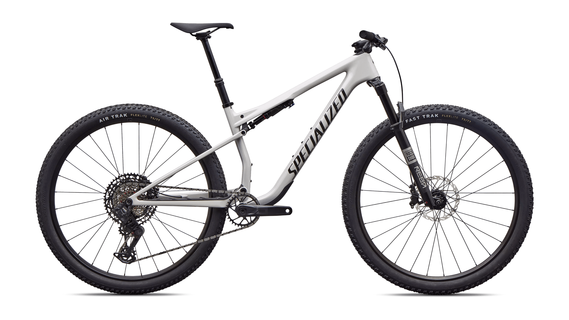 Mountain bike Specialized Epic 9 Sport Gloss Dolomite Metallic/Metallic Obsidian (2027)