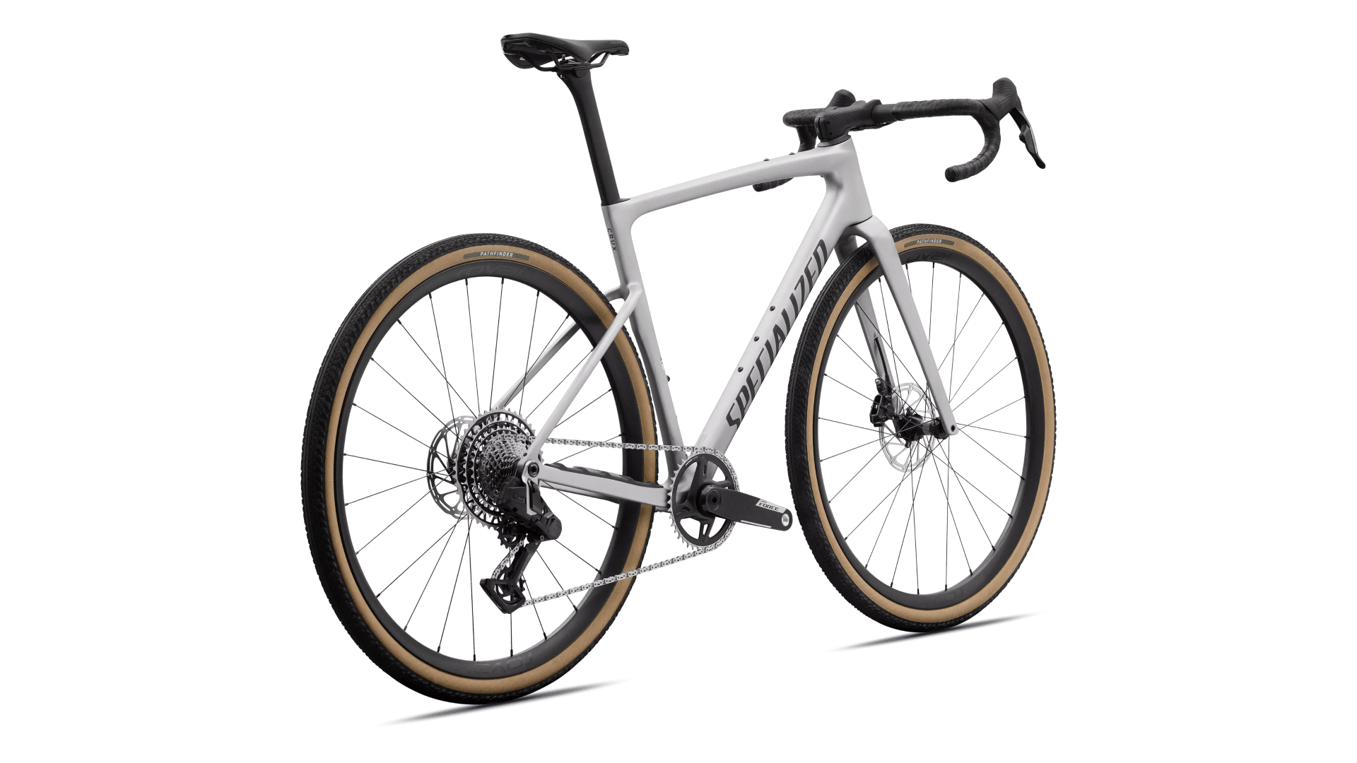 Gravel bicycle Specialized Crux 5 Expert Force Shadow Silver/Obsidian Metallic (2027)