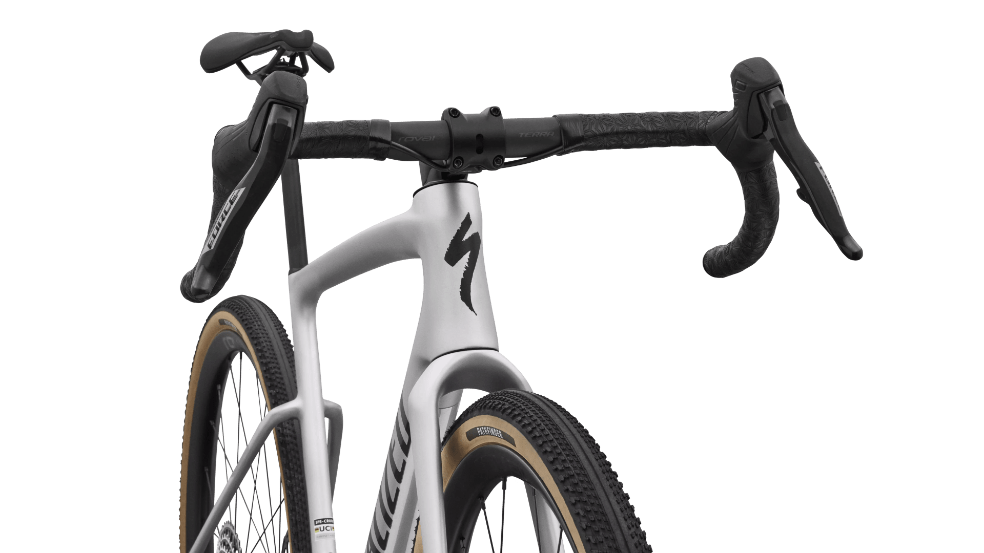 Gravel bicycle Specialized Crux 5 Expert Force Shadow Silver/Obsidian Metallic (2027)