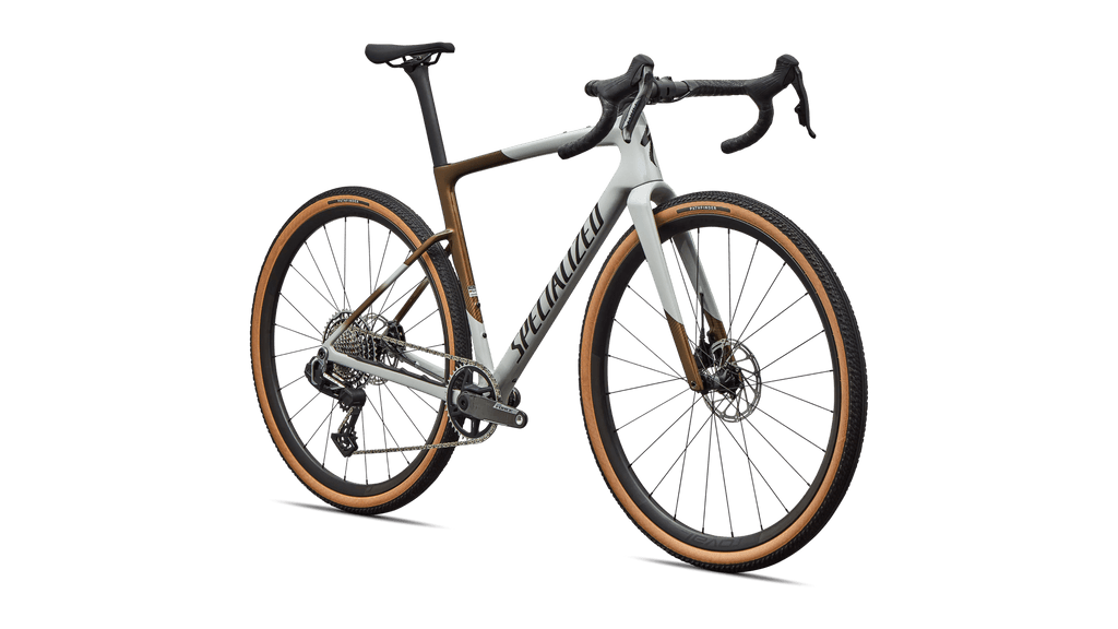 Gravel bicycle Specialized Crux 5 Expert Force Burnt Gold/Dolomite Metallic/Obsidian Metallic (2027)