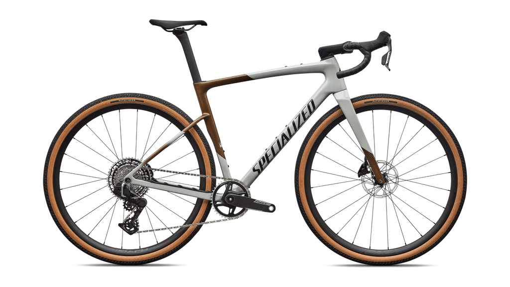 Gravel bicycle Specialized Crux 5 Expert Force Burnt Gold/Dolomite Metallic/Obsidian Metallic (2027)