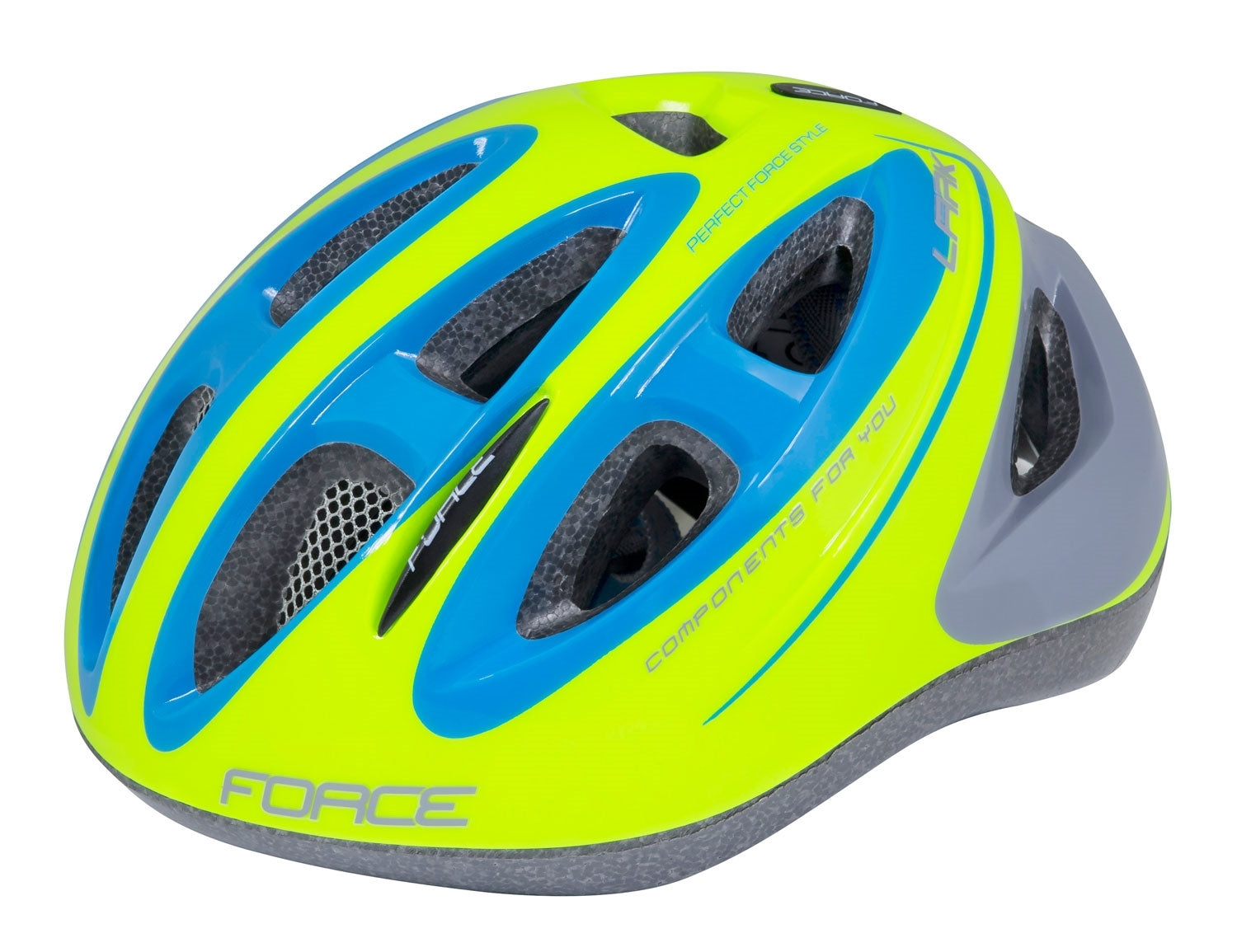 Protective helmet Force Lark for children yellow/blue