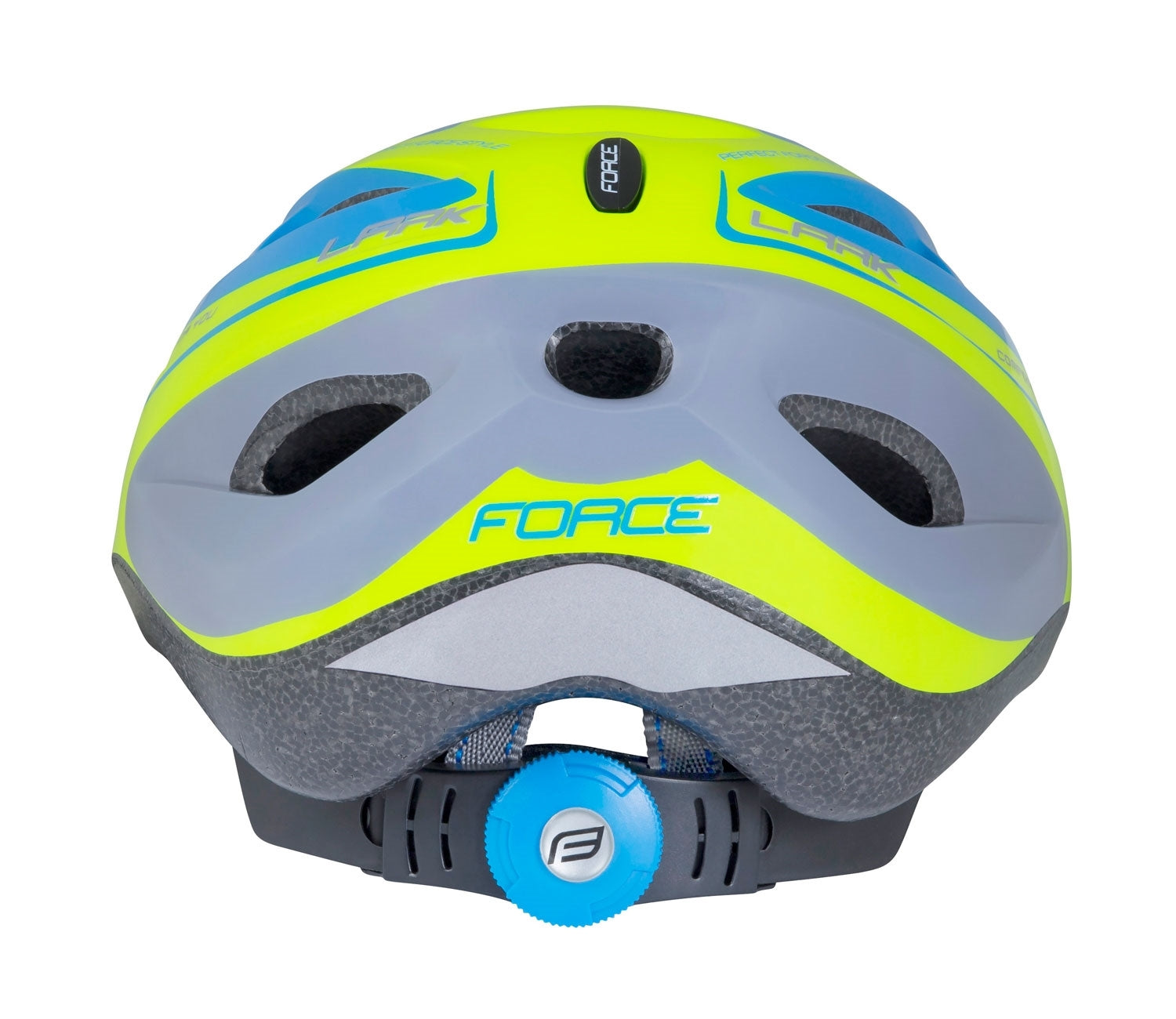 Protective helmet Force Lark for children yellow/blue