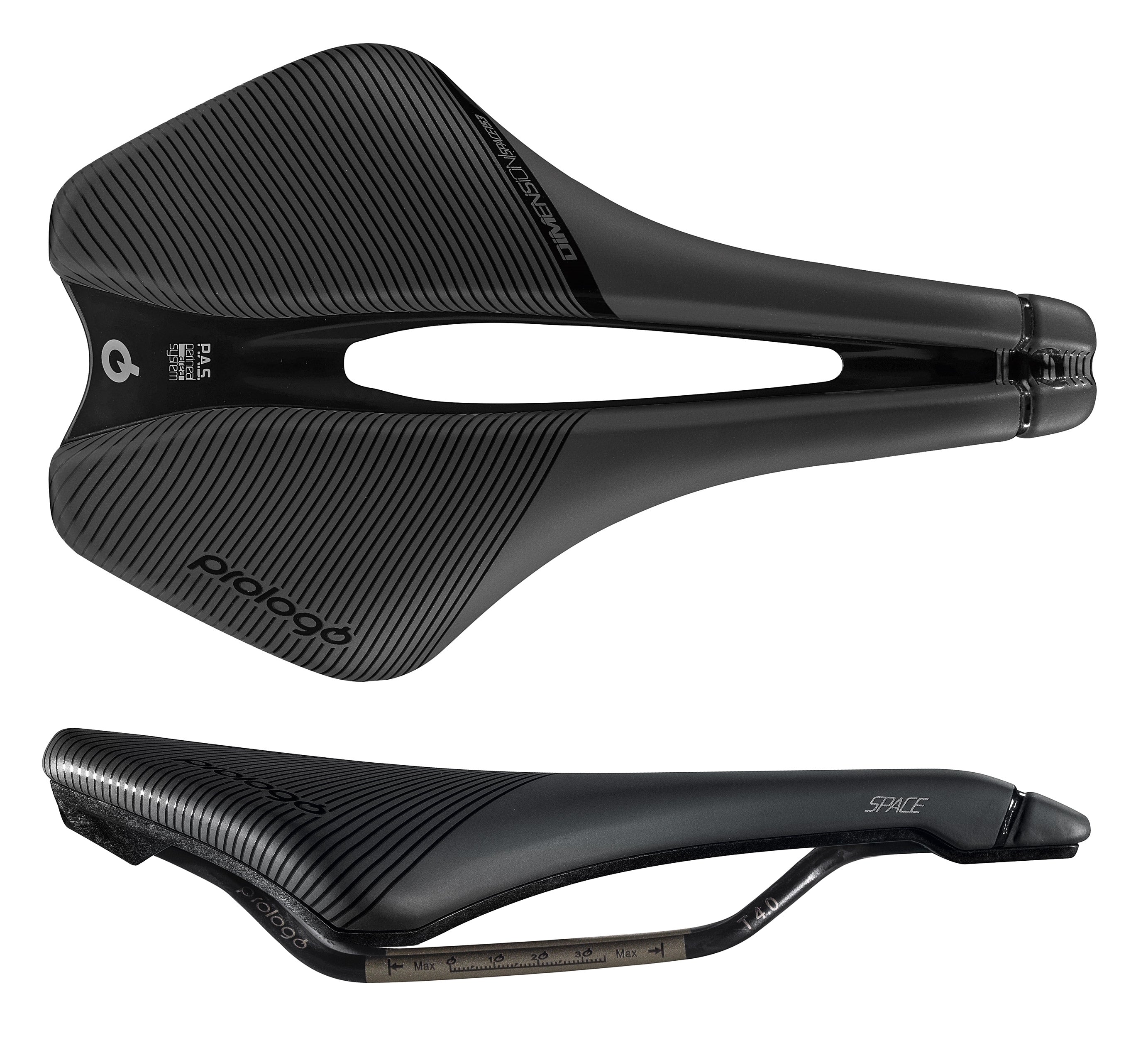 Saddle Prologo Dimension Space Pas T4.0 153 mm black