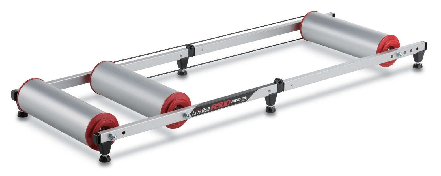 Exercise bike Minoura LiveRoll R500 silver